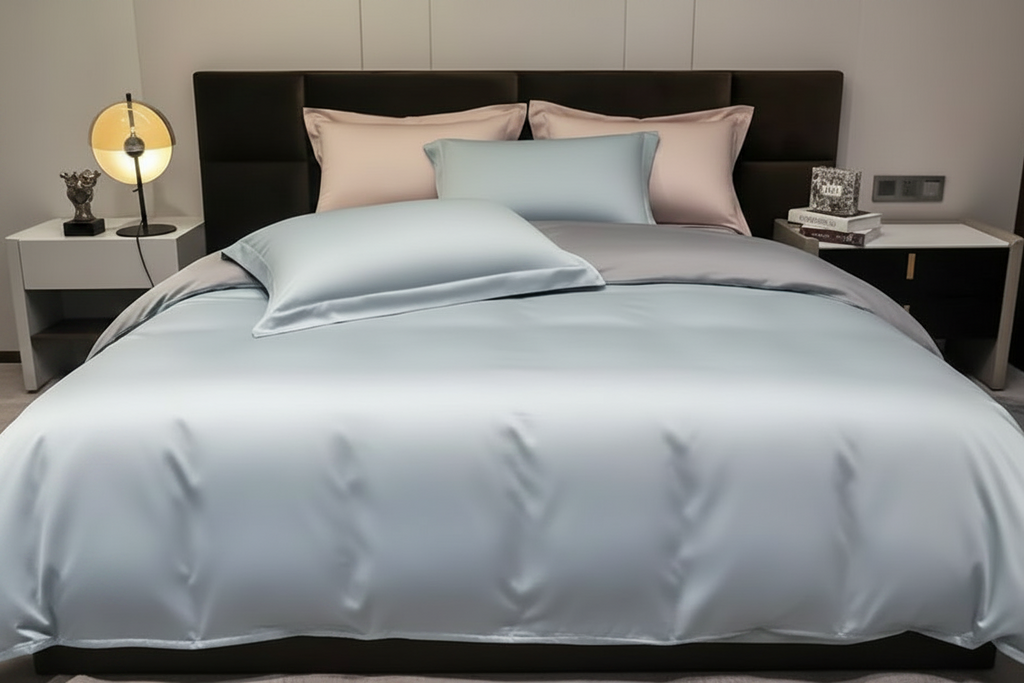 Reversible Two-Tone Cotton Bedding Set