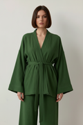 Cotton Crepe Pyjama Set