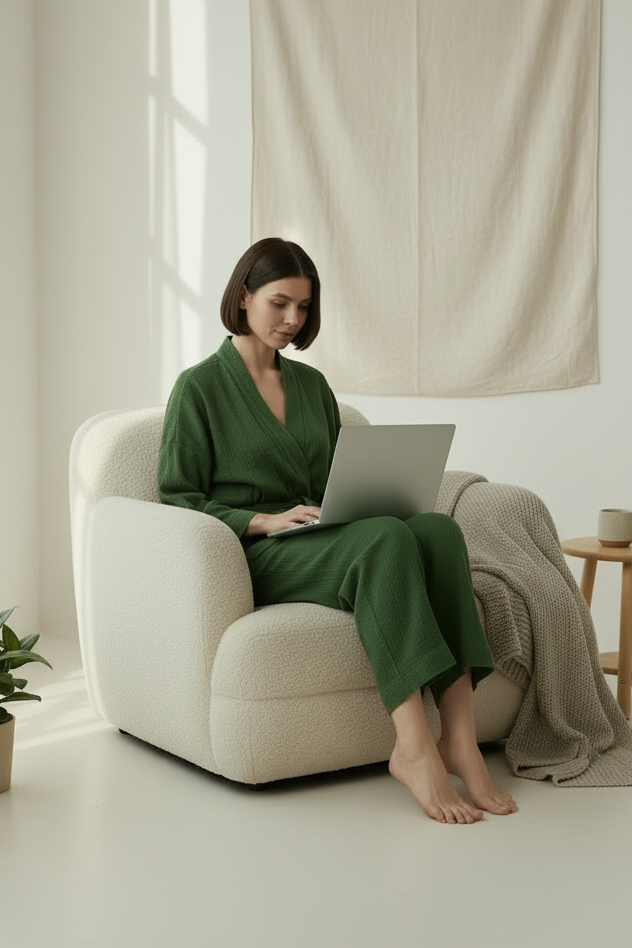 Cotton Crepe Pyjama Set