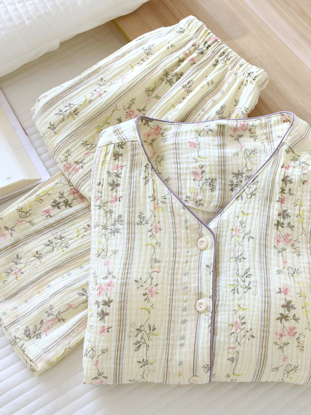 Double Gauze Sleepwear Set