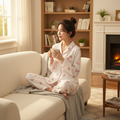 Sweet Floral Cotton Pyjama Set