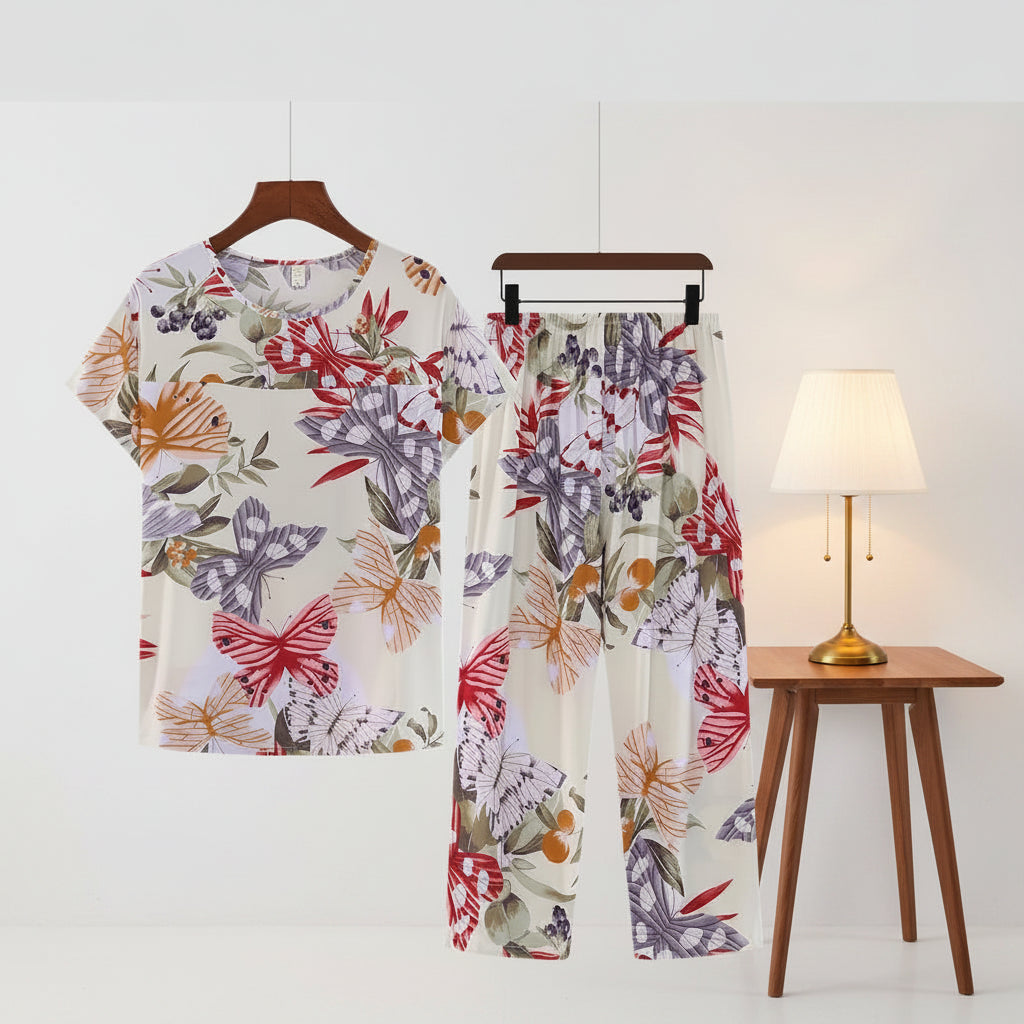 Plus Size Cotton Pyjama Set