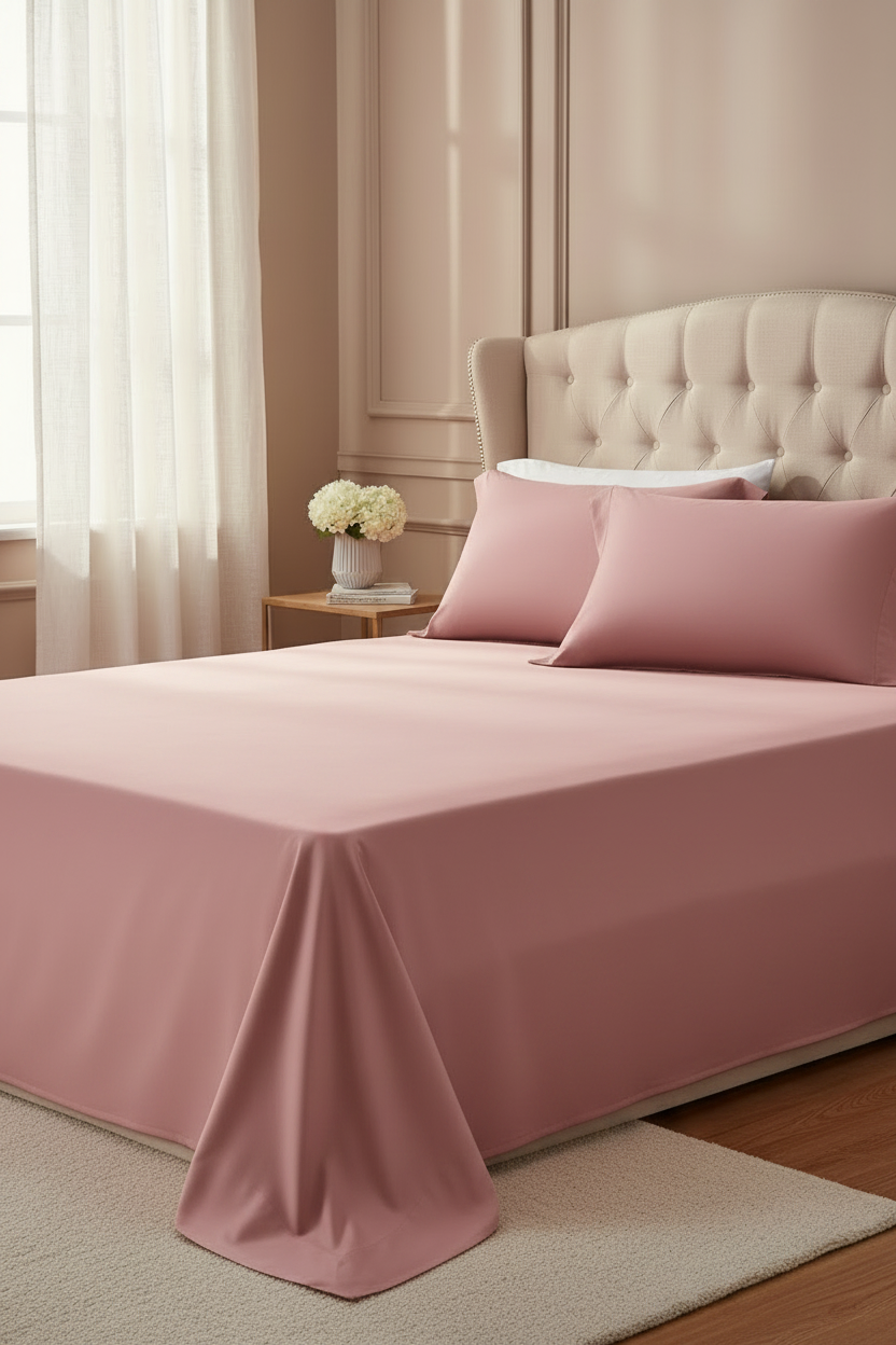 Soft Hotel-Style Cotton Bedding Set – Egyptian Cotton Feel
