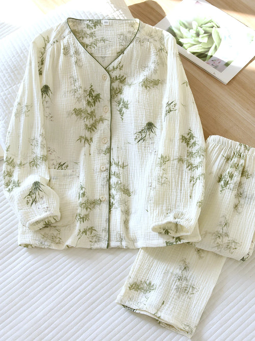 Double Gauze Sleepwear Set