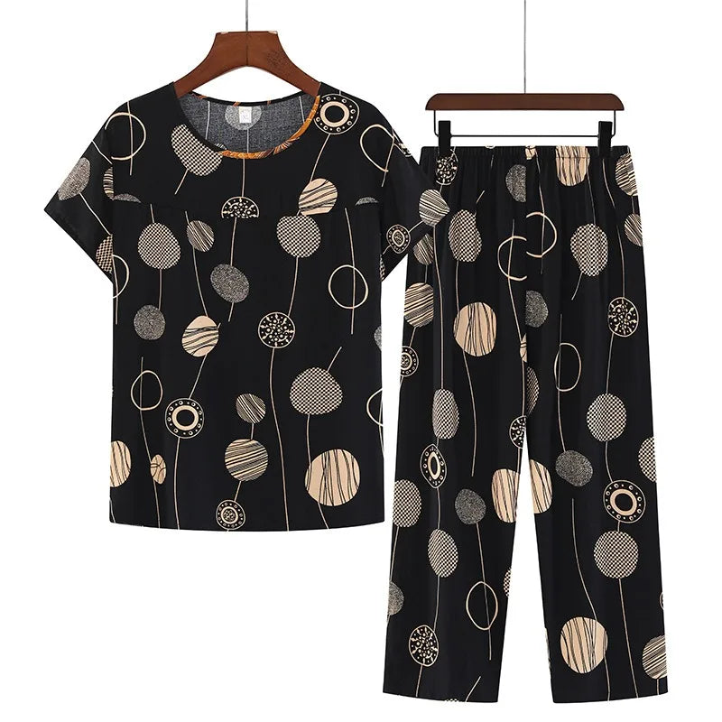 Plus Size Cotton Pyjama Set