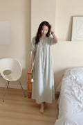 Stripe Short Sleeve Nightgown
