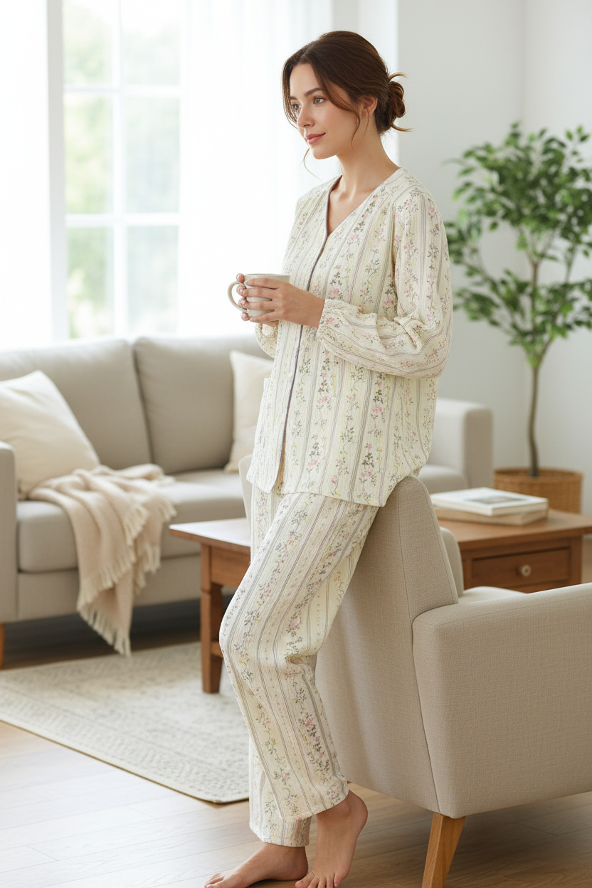 Double Gauze Sleepwear Set