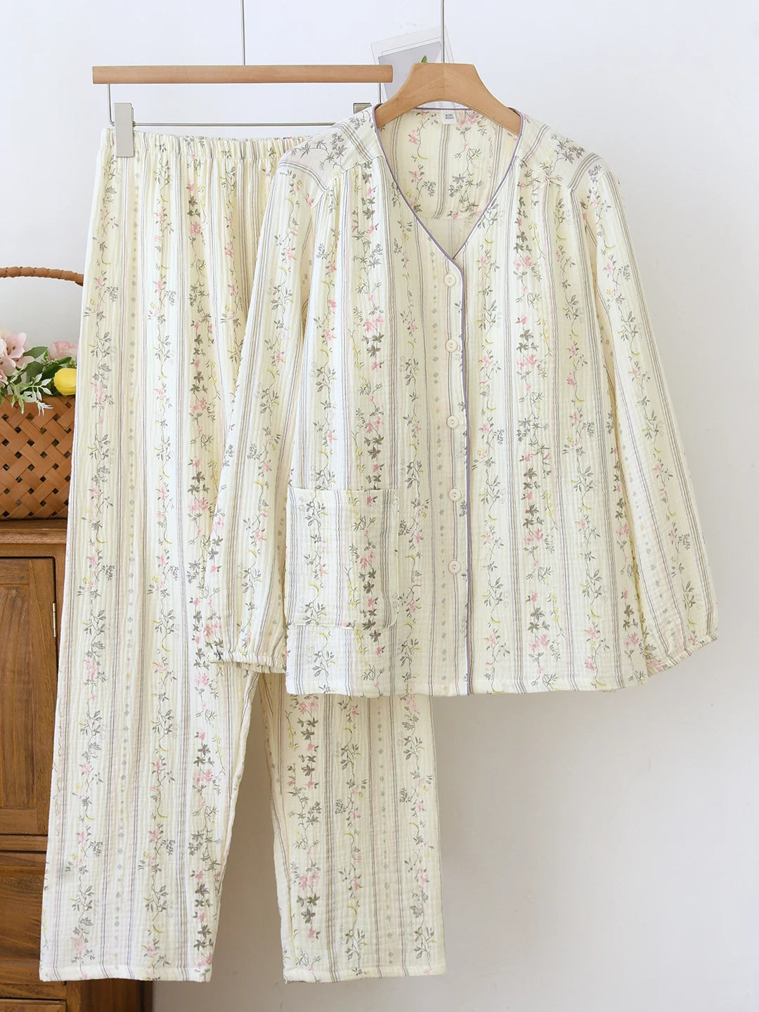 Double Gauze Sleepwear Set
