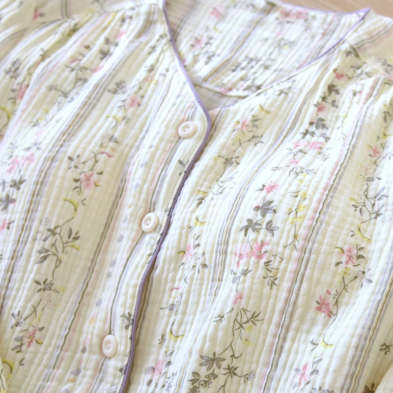 Double Gauze Sleepwear Set