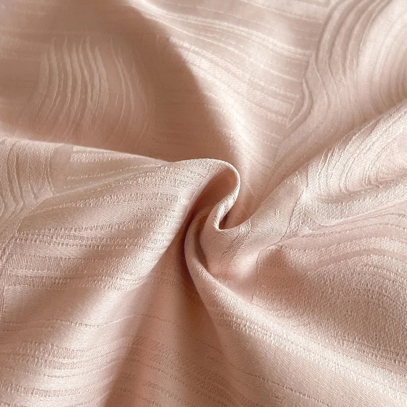 A-Class 100% Cotton Jacquard Bedding Set Single Double Queen King Size Duvet Cover Bedsheet Pillowcase Luxury Quilt Cover Set