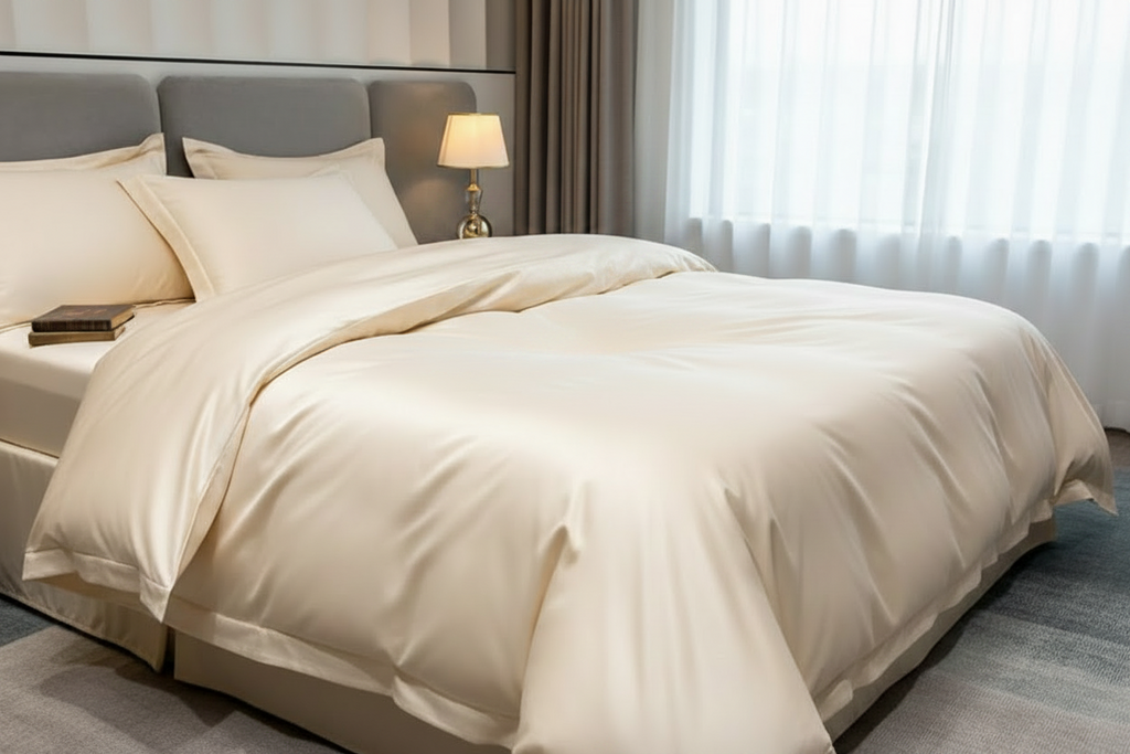Reversible Two-Tone Cotton Bedding Set